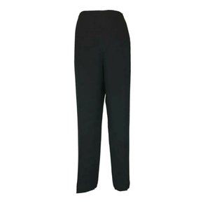 Carla Zampatti Womens 14 Dress Pants True Black Suiting Slim Ankle Australia XL